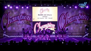 RAMS All Stars - SMOKE [2024 L2 Junior - D2 - Small Day 2] 2024 Champion Cheer and Dance Grand Nationals