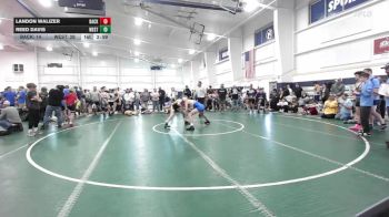 120 lbs Quarterfinal - Landon Walizer, Backyard Barbarians-MS vs Reed Davis, West Virginia Wild-MS