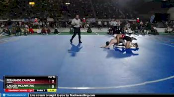 3A 132 lbs Champ. Round 1 - Fernando Camacho, Parma vs Caeden McLaimtaig, Priest River