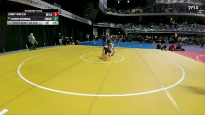 6A 126 lbs Cons. Round 2 - Jaden Montez, Conroe vs Cody Welch, Bryan
