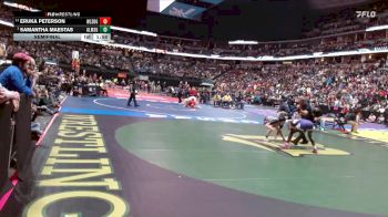 G120-4A Semifinal - Samantha Maestas, Alamosa Girls vs Eruka Peterson, Walsenburg Jr/Sr High School Girls