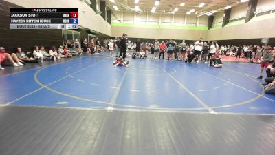 63 lbs Rr Rnd 4 - Jackson Stott, Backyard Bullies Wrestling Club vs Hayzen Rittenhouse, Rockmart Takedown Club