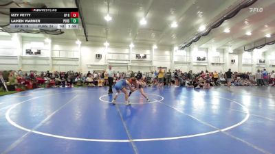 105 lbs Round Robin 2 - Izzy Fetty, EP Rattlers-Girls vs Laiken Warner, Pursuit-Girls