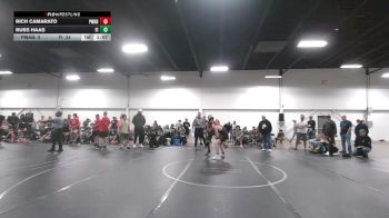 132 lbs Round 3 (4 Team) - Russ Haas, Fighting Irish vs Rich Camarato, Parabellum WA Black