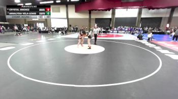 190 lbs Champ. Round 1 - Annalysia Vela-Lewis, El Paso Chapin vs Crystal Jimenez, Amarillo