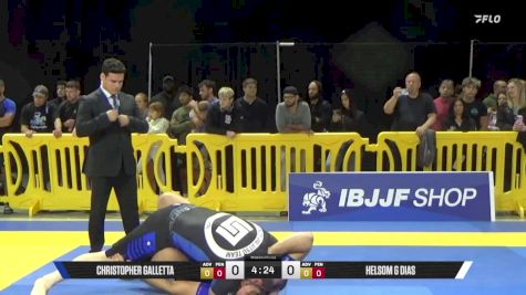 Helsom G Dias vs Christopher Galletta 2025 Pan IBJJF Jiu-Jitsu No-Gi Championship