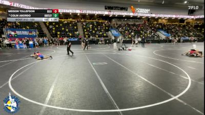 120 lbs Champ. Round 2 - Colin Abordo, Huntley vs Meison Tollefson, Decorah