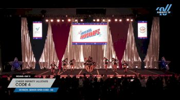 Cheer Infinity Allstars - Code 4 [2025 L4 Senior Open Coed - D2 Day 2] 2025 The American Superstarz Raleigh Nationals