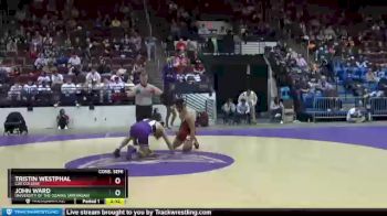 174 lbs Cons. Semi - John Ward, University Of The Ozarks (Arkansas) vs Tristin Westphal, Coe College