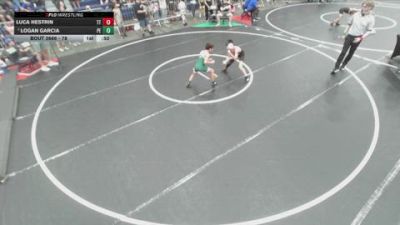 78 lbs Round 3 - Logan Garcia, Poway Elite vs Luca Hestrin, Team Temecula