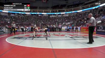 107 lbs First Round - Korben Collae, Benton vs Blake Klipp, Bishop McDevitt