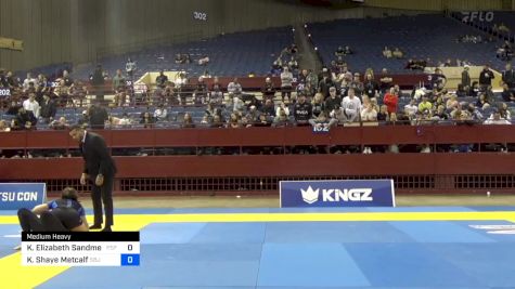 Kaytlyn Elizabeth Sandmeyer vs Karli Shaye Metcalf 2024 Pan IBJJF Jiu-Jitsu No-Gi Championship