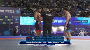 86 kg 1/4 Final - Abolfazl Rahmani Firouzjaei, Iran vs Mohammad Umkhadjiev, France