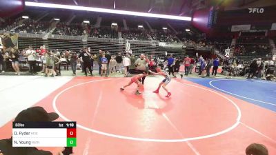 82 lbs Semifinal - David Ryder, Heights WC vs Nehemiah Young, Natrona Colts WC