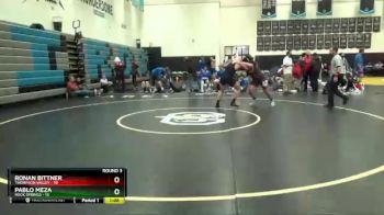 220 lbs Round 3 (3 Team) - Pablo Meza, Rock Springs vs Ronan Bittner, Thompson Valley