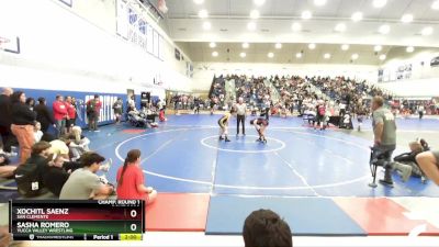 115 lbs Champ. Round 1 - Xochitl Saenz, San Clemente vs Sasha Romero, Yucca Valley Wrestling