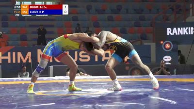 65 kgs Prelim - Pat Lugo (USA) vs Sanzhar Mukhtar (KAZ)