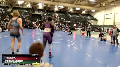 160 lbs Cross Bracket (8 Team) - Tessi John, G.I. Grapplers vs Andrew Karchner, Midwest Destroyers