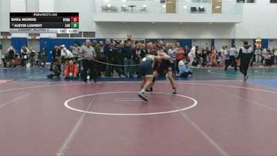 157 lbs Champ. Round 3 - Justin Lowery, Loudon County vs Shea Morris, NY Military Academy