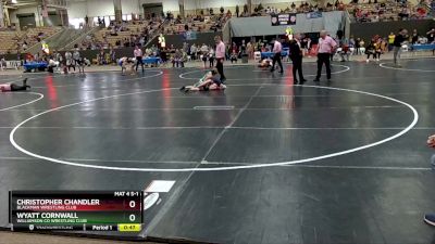 90 lbs Quarterfinal - Christopher Chandler, Blackman Wrestling Club vs Wyatt Cornwall, Williamson Co Wrestling Club