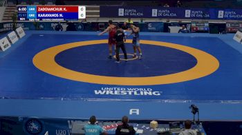 97 kg 1/8 Final - Kostiantyn Zadoianchuk, Ukraine vs Nikolaos Karavanos, Greece