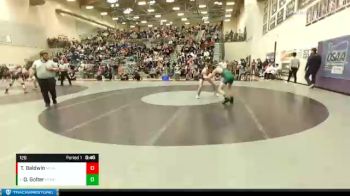 126 lbs Cons. Round 1 - Owen Golter, Pendleton vs Theodore Baldwin, Milwaukie