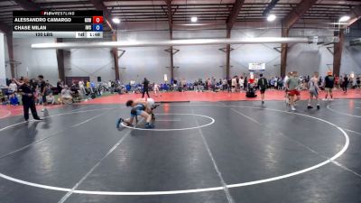 120 lbs Rr Rnd 1 - Alessandro Camargo, Garden State Wrestling - HSBD vs Chase Milan, Immortals 2 - HSBD