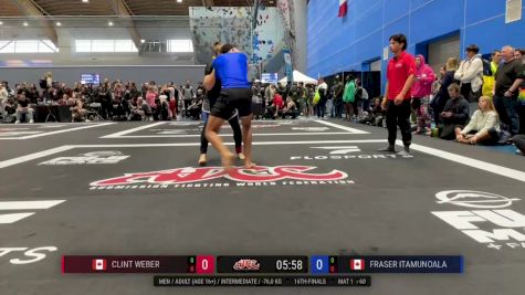 Clint Weber vs Fraser Itamunoala 2025 ADCC Vancouver Open