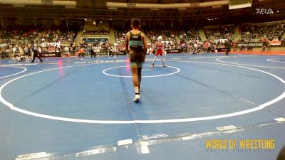 67 lbs Round Of 32 - Kasen Karl, Greater Heights Wrestling vs Elijohn Baptista, Golden Backs MRTC