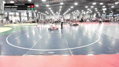 126 lbs Rr Rnd 2 - Cahota Lafond, Journeymen Wrestling Red vs Mason Haines, Attrition Wrestling Gold