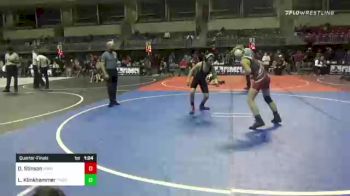 114 lbs Quarterfinal - Dominic Stinson, MIDWEST DESTROYERS vs Langdon Klinkhammer, Thorn Trained