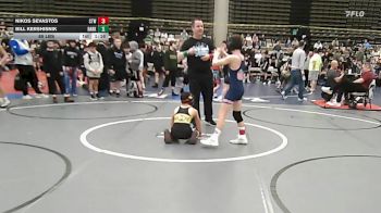 85 lbs Rr Rnd 6 - Nikos Sevastos, CTWHALE Orca - MSE vs Bill Kershisnik, Dark Horse - MSE