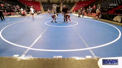 63-67 lbs Rr Rnd 3 - Jack Cisneros, Skiatook Youth Wrestling vs Cooper Hirt, Combative Sports