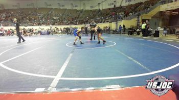 105 lbs Quarterfinal - Owen Krafft, F-5 Grappling vs Colton Culbertson, Lions Wrestling Academy