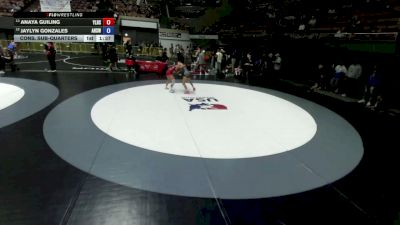 115 lbs Cons. Sub-quarters - Anaya Guiling, Yorba Linda High School Wrestling vs Jaylyn Gonzales, Ayala High School Wrestling