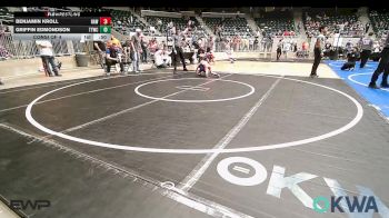 43 lbs Consi Of 4 - Benjamin Kroll, Raw Wrestling Club vs Griffin Edmondson, Team Tulsa Wrestling Club