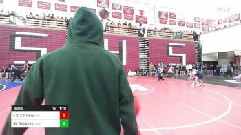 150 lbs Consolation - Dan Carreira, Arlington vs Gabriel Stickney, Greater Lowell