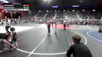 43 lbs Consolation - Tripp Bussey, Windy City WC vs Colton Kazee, Pueblo County WC