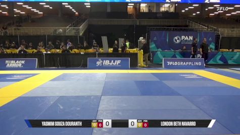 London Beth Navarro vs Yasmim Souza Douranth 2025 Pan Jiu Jitsu IBJJF Championship