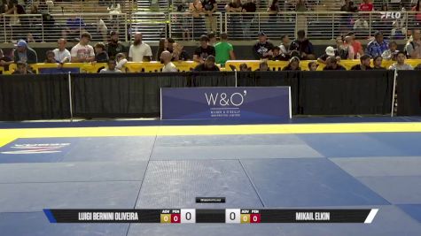 Mikail Elkin vs Luigi Bernini Oliveira 2025 Pan Kids Jiu-Jitsu IBJJF Championship