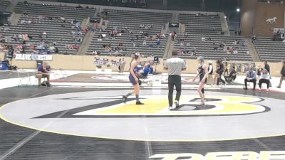 114 lbs 5th Place Match - Tanya Bacon, Union County vs Leah Boggs, Campbell County