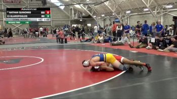 165 lbs Cons. Round 1 - Nathan Quinones, Bridgewater State vs CJ Glaropoulos, Western New England