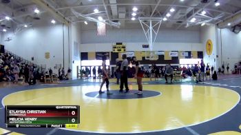 105 lbs Quarterfinal - Melicia Henry, Austintown Fitch vs E?Laysia Christian, Steubenville