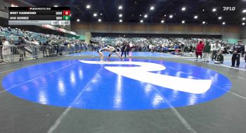 170 lbs 7th Place - Bret Hammond, Davis vs Ava Gomez, Rio Rancho