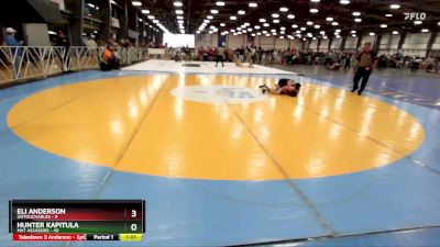 96 lbs Rd# 2 10:30am Friday - Hunter Kapitula, Mat Assassins vs Eli Anderson, Untouchables