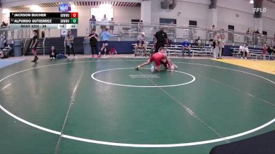 98 lbs Cons. Round 4 - Jackson Bucher, Gracie Barra Westchase Wrestling Club vs Alfonso Gutierrez, Gracie Barra Westchase Wrestling Club