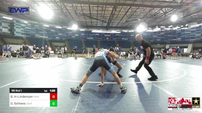 126-D lbs Rr Rnd 1 - Blake Han-Lindemyer, Pinnacle Wrestling Club vs Drew Schiavo, Journeymen Wrestling Club