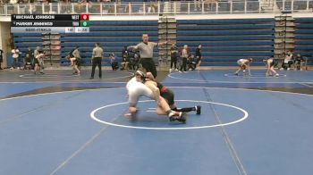 107 lbs Semifinal - Michael Johnson, West Allegheny vs Parker Jennings, Trinity