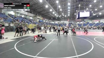 78 lbs Rr Rnd 3 - Uriah Lambert, Bear Cave WC vs Burl Dull, Mattime