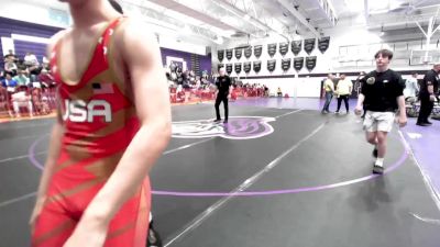 120 lbs Final - Nico Carvajal, Edge Wrestling (Hoboken) vs Messiah Gibbs, Mat Sharx